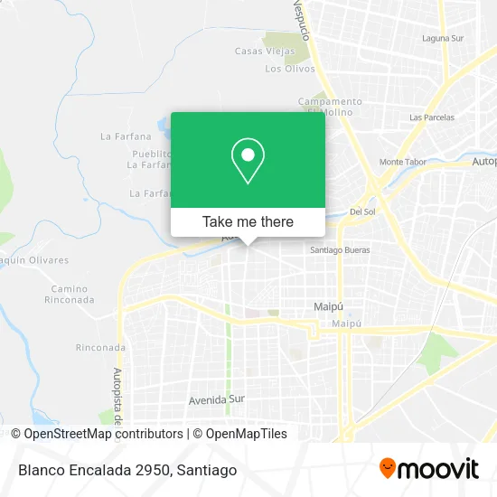 Blanco Encalada 2950 map