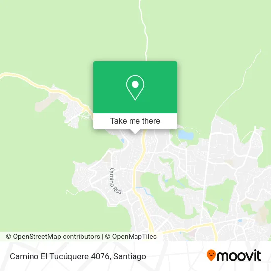 Mapa de Camino El Tucúquere 4076