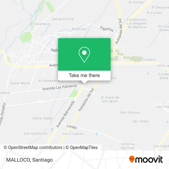 MALLOCO map