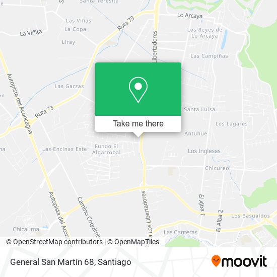 Mapa de General San Martín 68