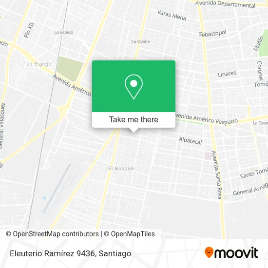 Eleuterio Ramírez 9436 map