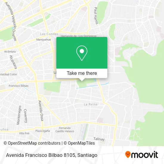Avenida Francisco Bilbao 8105 map