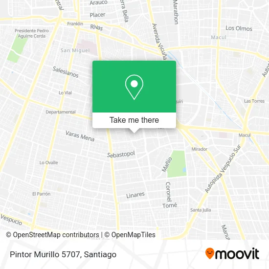 Pintor Murillo 5707 map