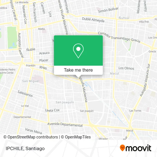 IPCHILE map