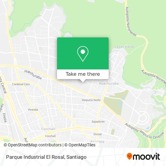 Parque Industrial El Rosal map