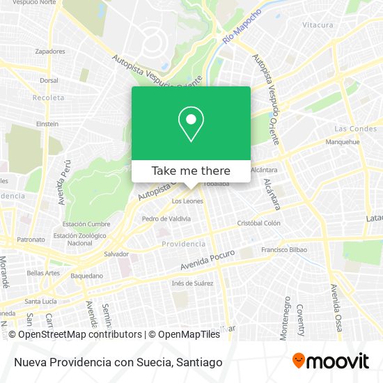 Nueva Providencia con Suecia map