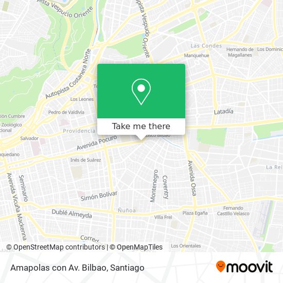 Amapolas con Av. Bilbao map