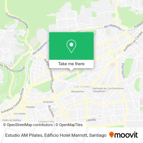 Estudio AM Pilates, Edificio Hotel Marriott map