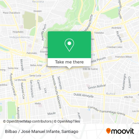 Bilbao / José Manuel Infante map