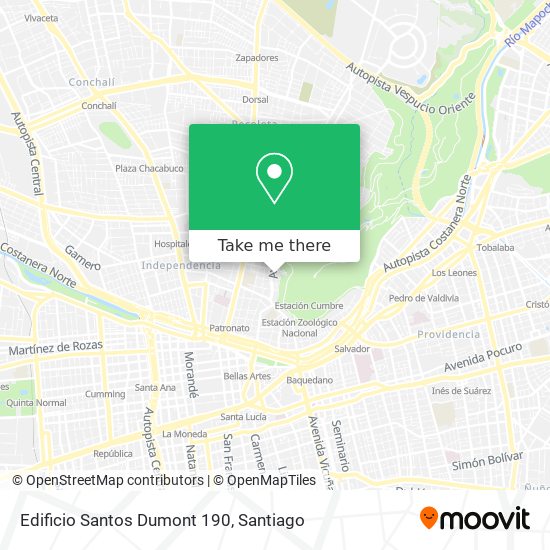 Edificio Santos Dumont 190 map