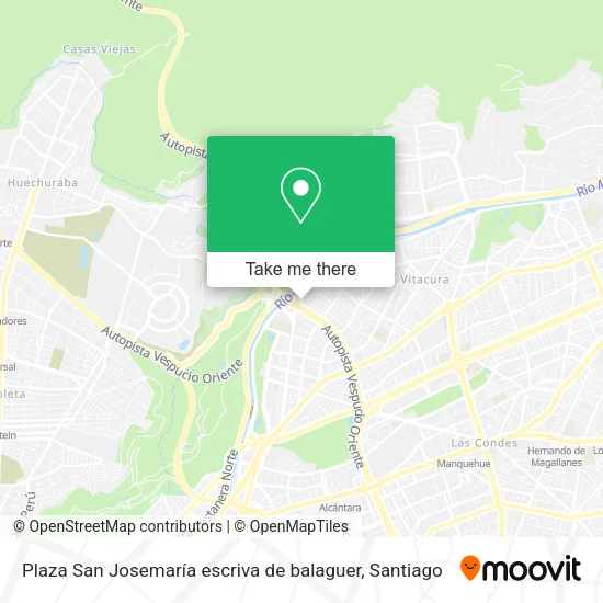 Plaza San Josemaría escriva de balaguer map