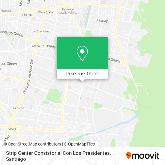 Mapa de Strip Center Consistorial Con Los Presidentes