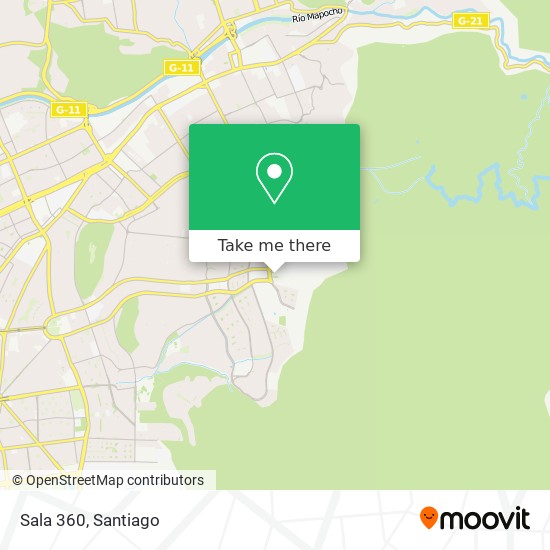 Mapa de Sala 360