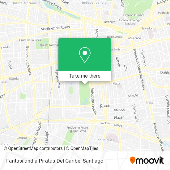 Fantasilandia Piratas Del Caribe map