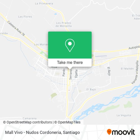 Mall Vivo - Nudos Cordoneria map