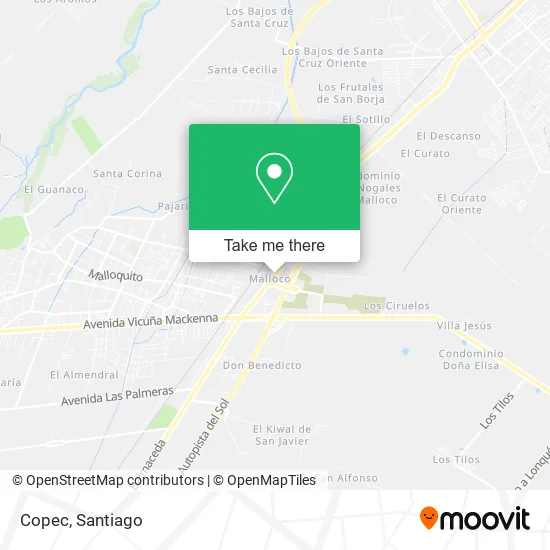 Copec map