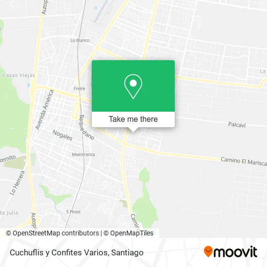 Cuchuflis y Confites Varios map