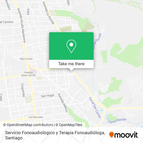 Servicio Fonoaudiológico y Terapia Fonoaudióloga map