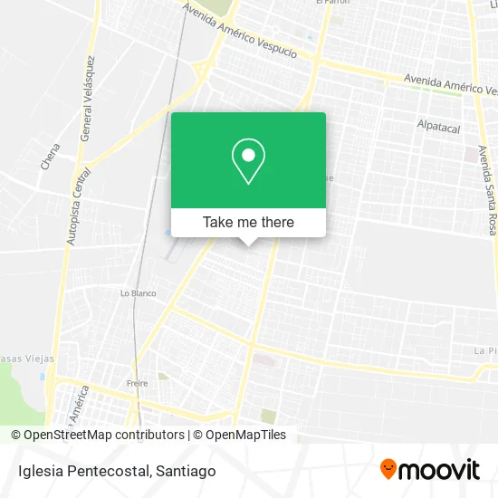 Iglesia Pentecostal map
