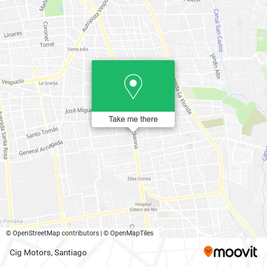 Cig Motors map