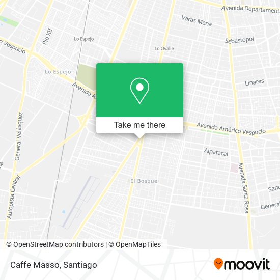 Caffe Masso map