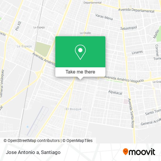 Jose Antonio a map