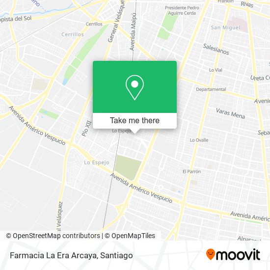 Farmacia La Era Arcaya map