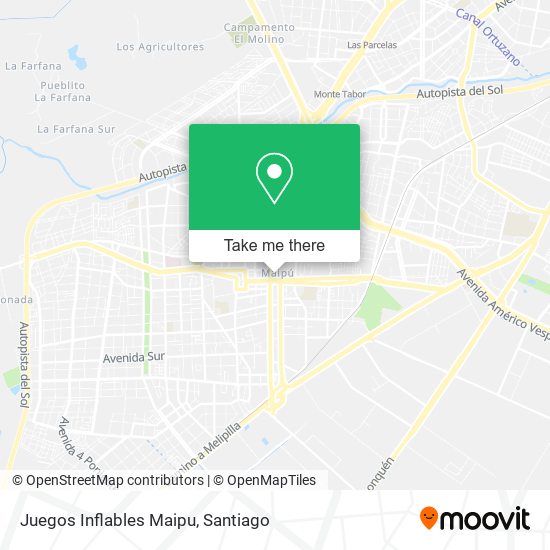 Juegos Inflables Maipu map