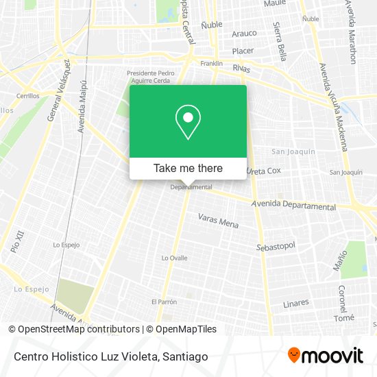 Centro Holistico Luz Violeta map