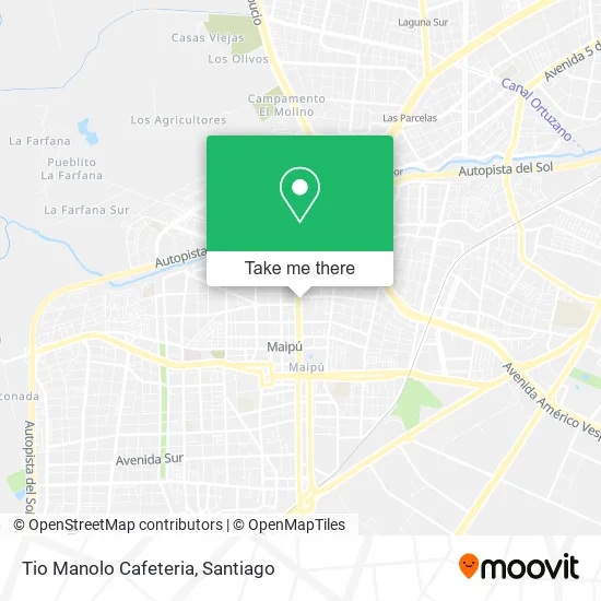 Tio Manolo Cafeteria map