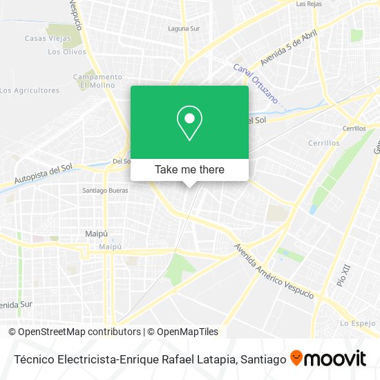 Técnico Electricista-Enrique Rafael Latapia map