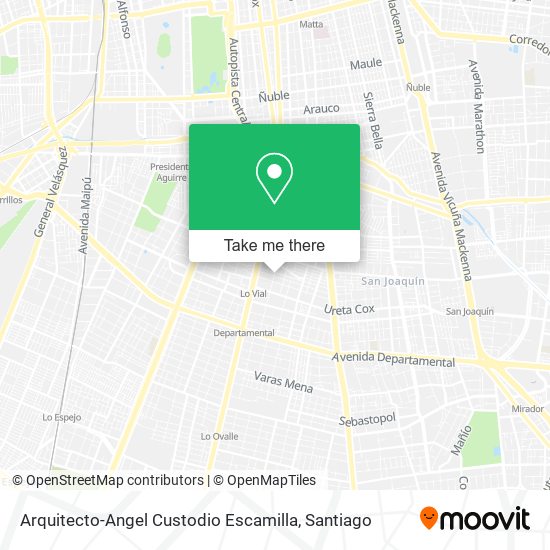 Arquitecto-Angel Custodio Escamilla map