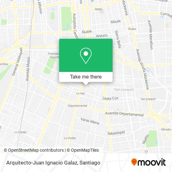 Arquitecto-Juan Ignacio Galaz map