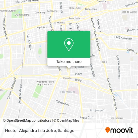 Hector Alejandro Isla Jofre map