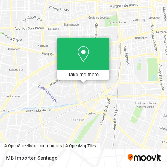 MB Importer map