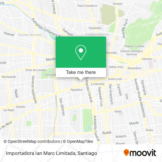Importadora Ian Marc Limitada map