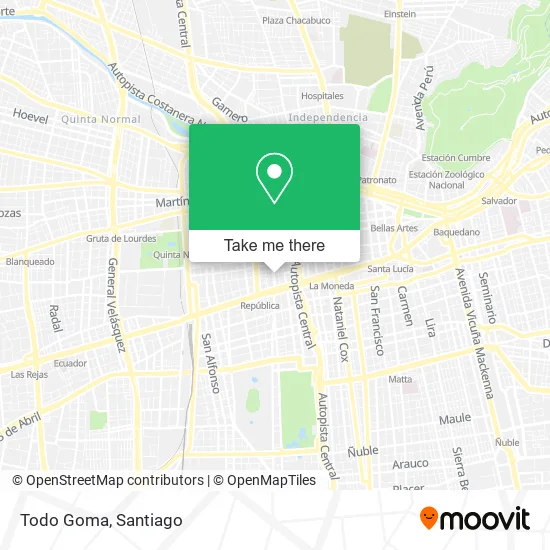 Todo Goma map