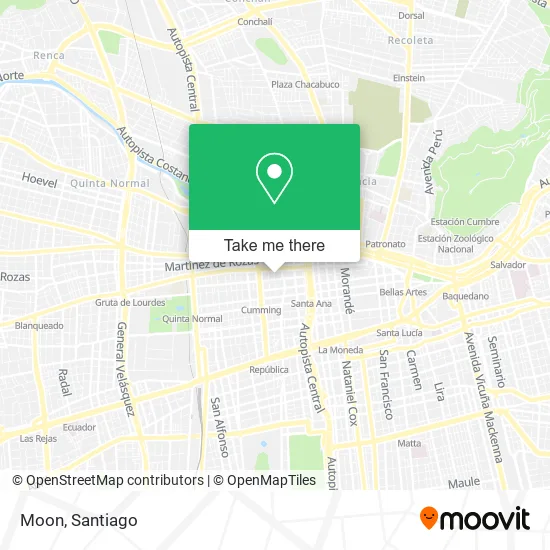 Moon map