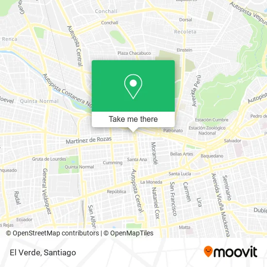 El Verde map
