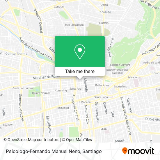 Psicologo-Fernando Manuel Neno map