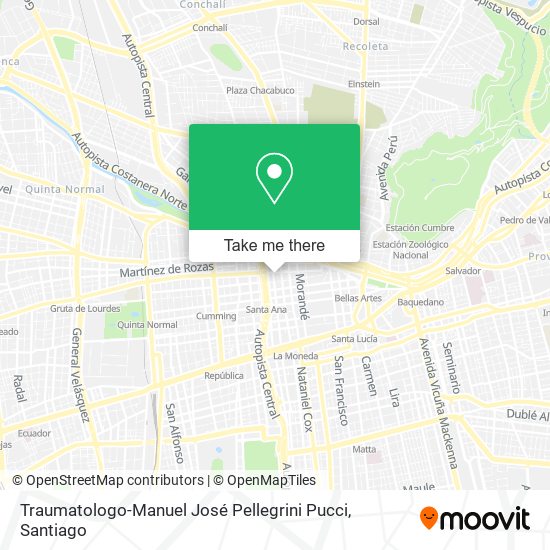 Traumatologo-Manuel José Pellegrini Pucci map