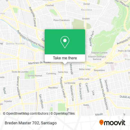 Breden Master 702 map