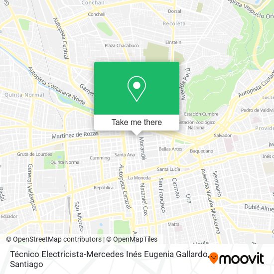 Técnico Electricista-Mercedes Inés Eugenia Gallardo map