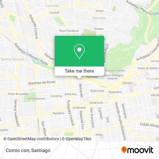 Comic con map