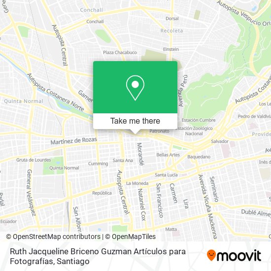 Mapa de Ruth Jacqueline Briceno Guzman Artículos para Fotografías