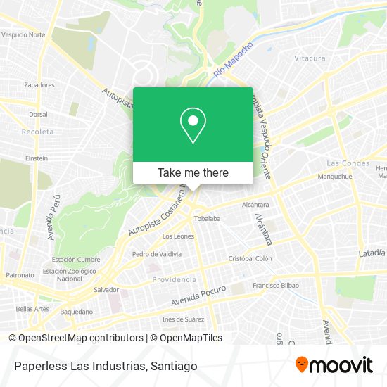 Paperless Las Industrias map