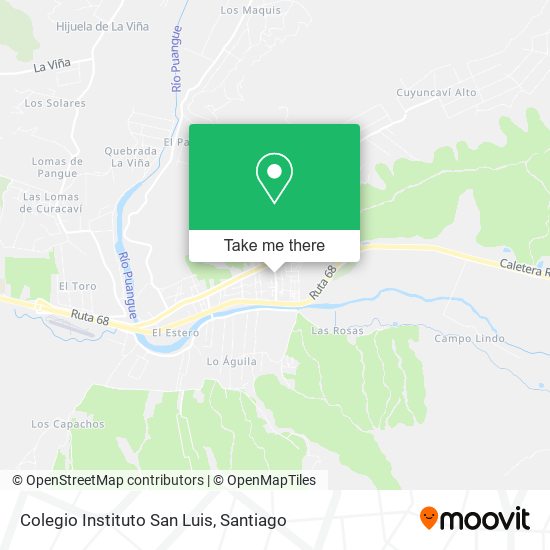 Colegio Instituto San Luis map