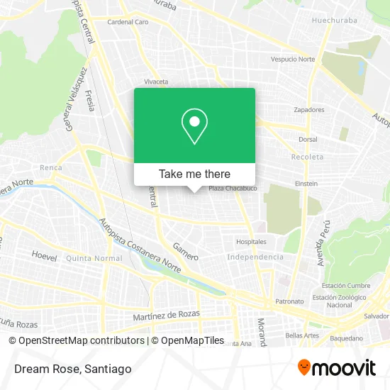 Dream Rose map