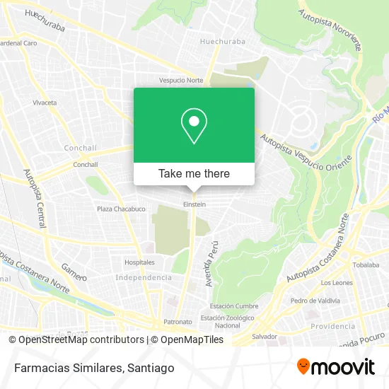 Farmacias Similares map
