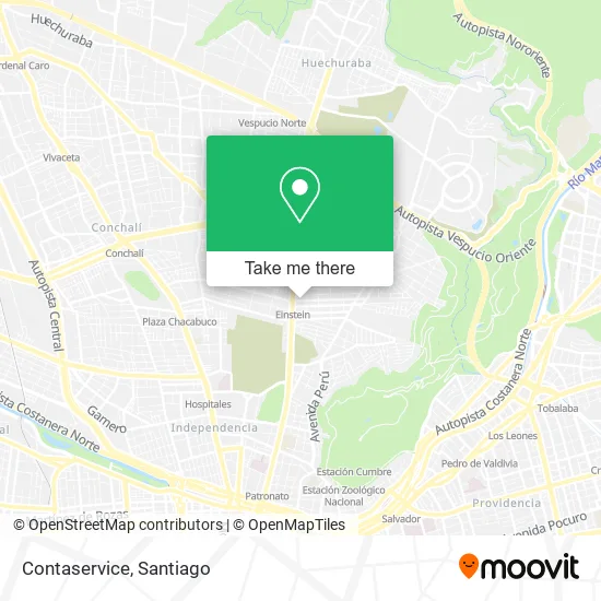 Contaservice map